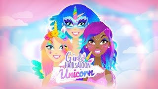 Girls Hair Salon Unicorn ✂✂ Best hair game screenshot 5