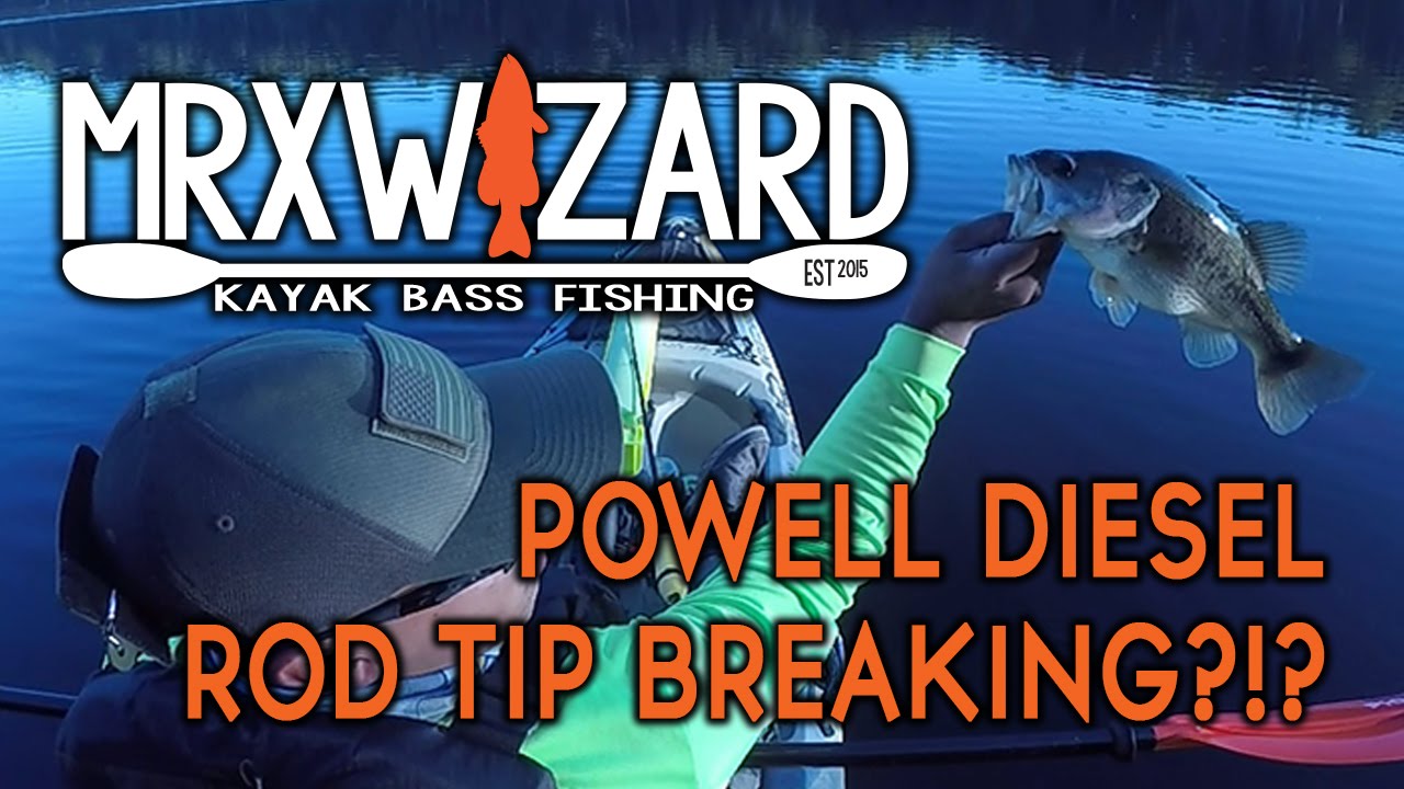 Powell Diesel Rod Tip Breaking - YouTube