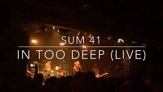 Sum 41 ‘In Too Deep’ Live @the Bottom Lounge Chicago 5/26/19