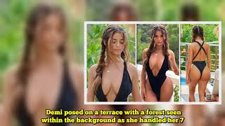 Demi Rose nearly SPILLS OUT in boob-baring pics – Instagram star flashes nearly everythin | Celeb In