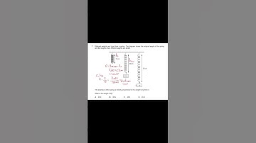 find the weight added to the spring #0625 #physics #hookeslaw #load #extension #graphs #spring