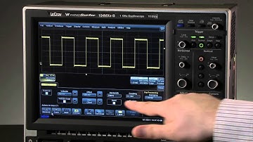 Teledyne LeCroy WaveSurfer Measure with Parameters
