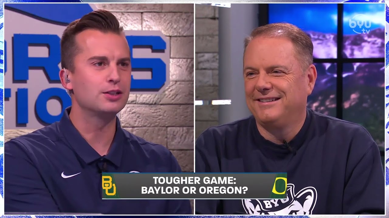 Is Oregon a tougher game than Baylor? | What's Trending on BYUSN 9.15.22
