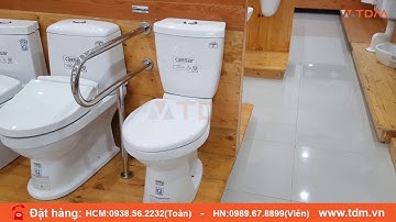 TDM.VN | Review bồn cầu Caesar CT1325 CTS1325 CD1325 CDS1325 chi tiết nhất