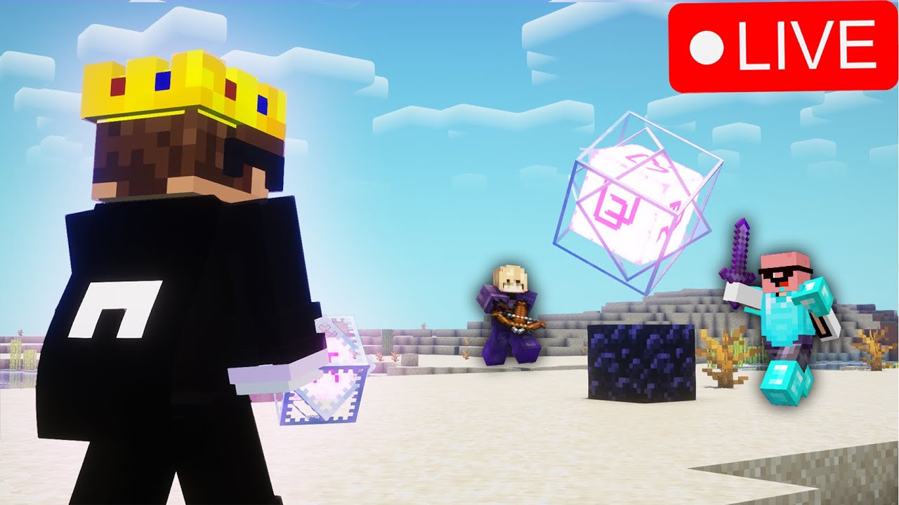 PVP With Subs In A Public Server 24/7 Java + MCPE Server - YouTube