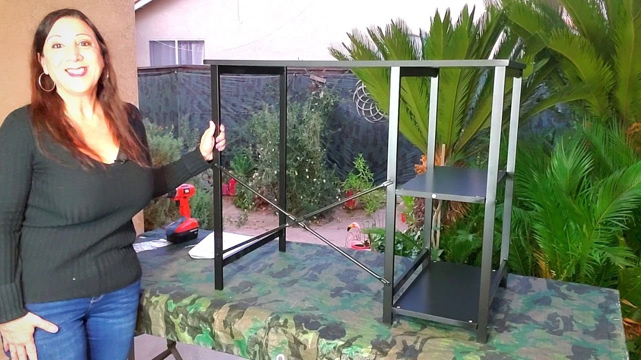 Desk Assembly Instructions - How to Assemble Computer Desk - YouTube