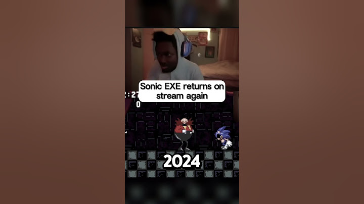 Sonic Exe returns on stream again #blueryai #streamer #clip #fyp #funny #twitch #sonicexe