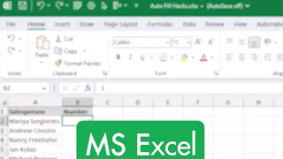 How To Fill Numbers In Excel Quickly And Easily