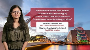 Student Speak: Snehal Deshmukh (Maynooth University, Ireland)