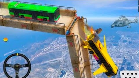 Mega Ramp Bus Simulator 2023- Impossible Bus Racing 3D - Android GamePlay