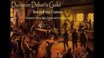 Tutorial - Character Sheet Assignment in Roll20 - Behind the Curtain