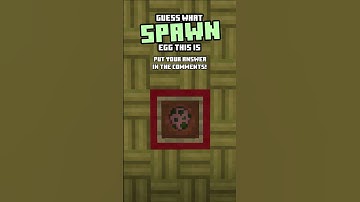 🥚Guess The Minecraft Spawn Egg!🥚