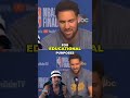 Steph Curry's Lint &amp; Press Conference: You Won't Believe This! #shorts