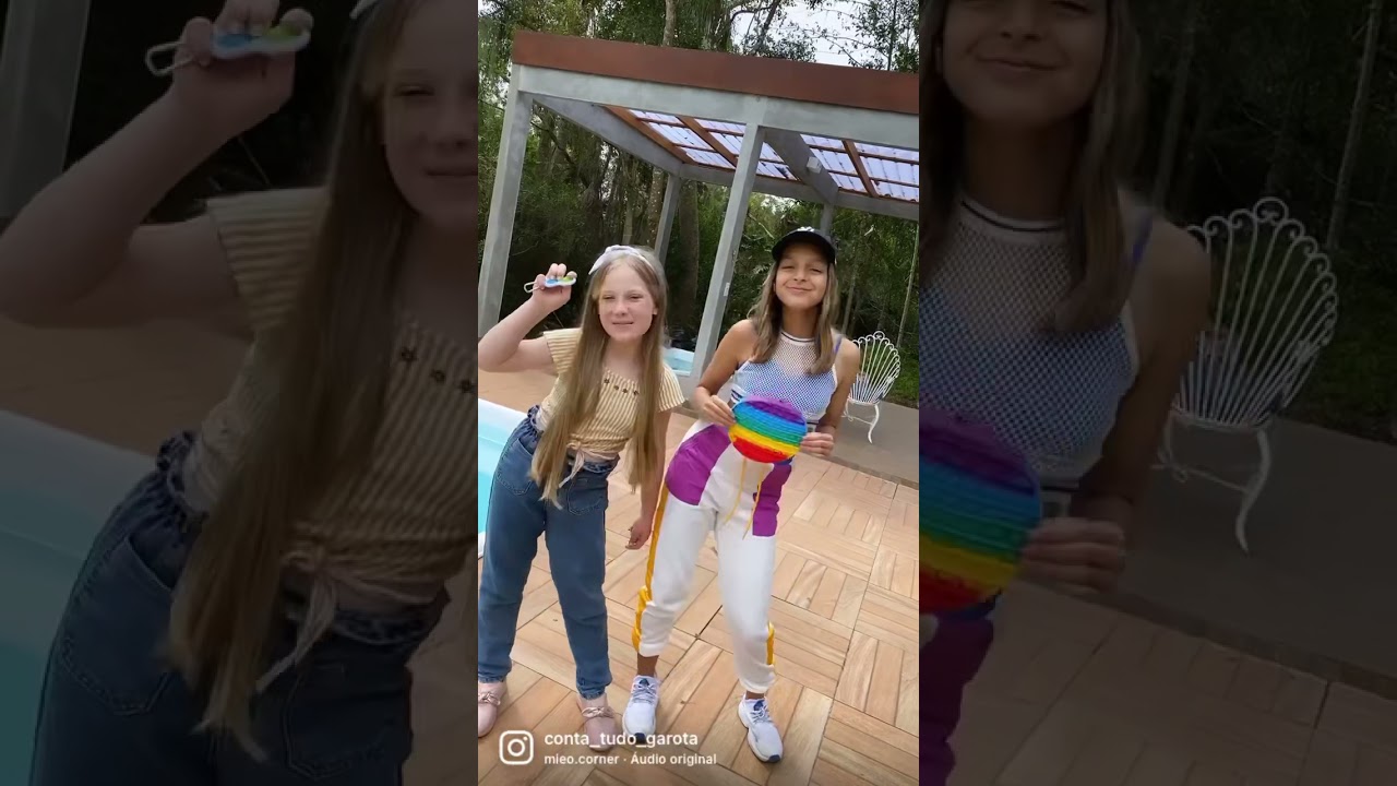 Fidget Toy - Eu e a Laila Brandão adoramos [Dancinha na Mansão do Tio Lucas]