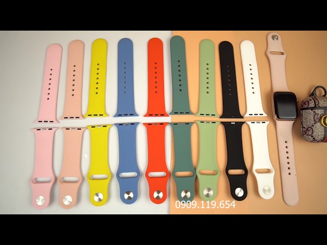 Dây đeo Apple Watch silicone thay thế cho Apple Watch 1/ 2/ 3/4 iWatch 38mm/40mm