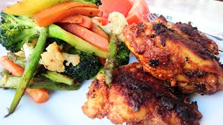মুটিয়ে গিয়েছেন ওজন কমাতে এই খাবারটি খান | Lose Weight with Healthy, Tasty Vegetable Chicken Dinner