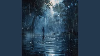 Yoga Tranquility in Gentle Rain