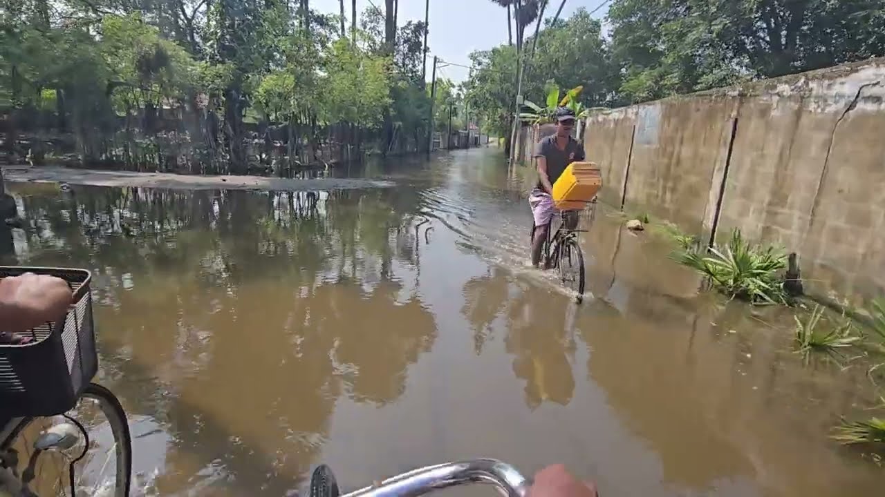 வெள்ளத்தில் மூழ்கும் தீவு | Flooded Delft island