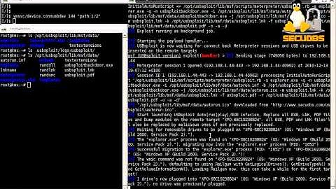 USBsploit 0.5 BETA: Dump, Autorun, Migration & all [EXE|PDF|LNK] replaced w/ Railgun Vs XP HOME