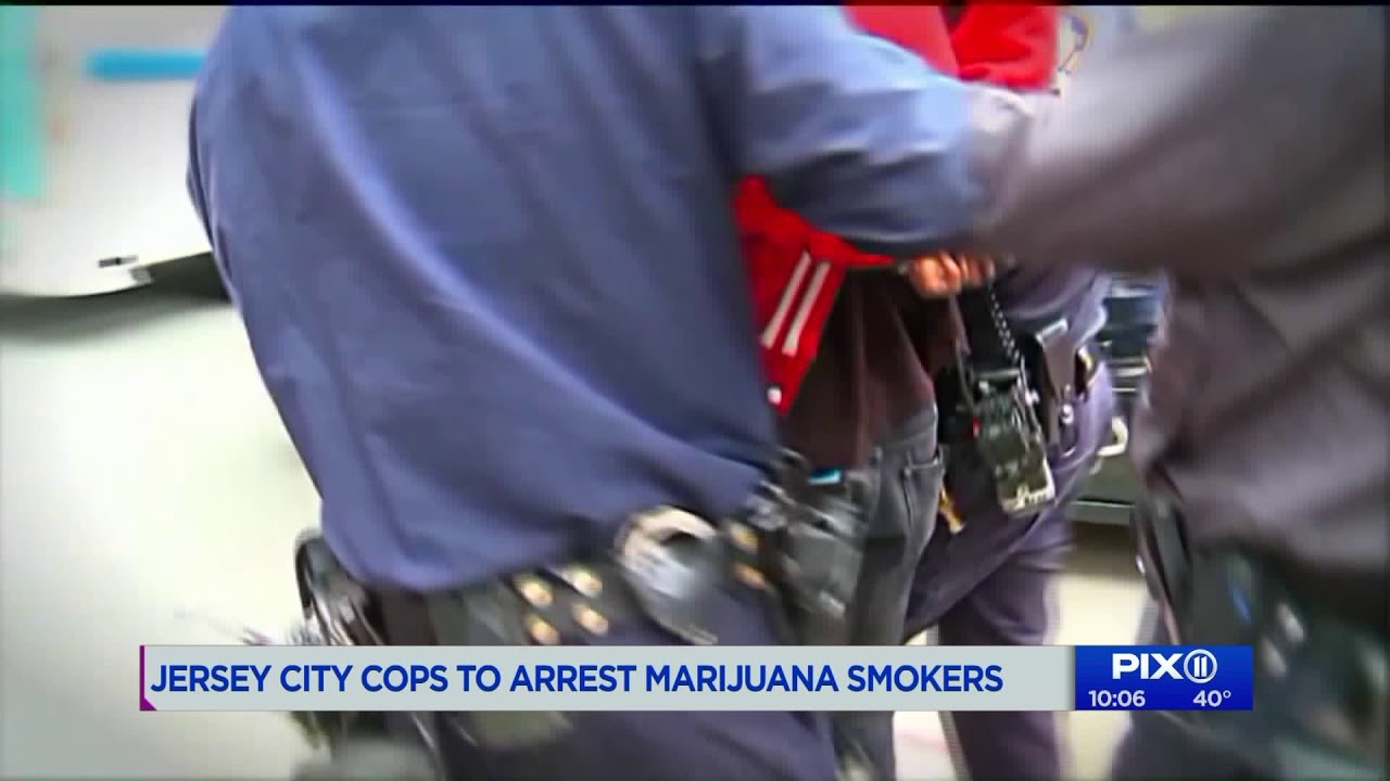 Jersey City cops to arrest marijuana smokers