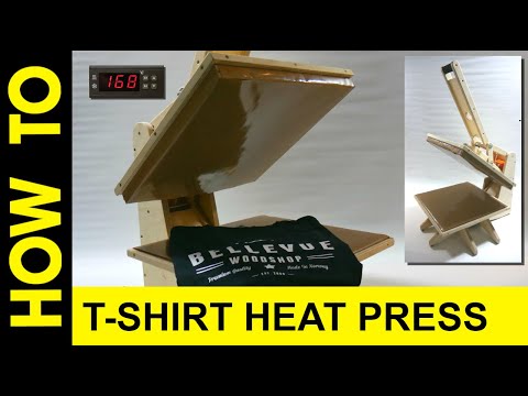 Homemade T-shirt Heat Press 