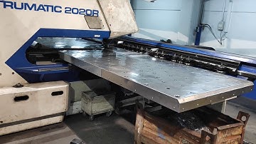 TRUMPF TruPunch 2020 CNC punching machine (2002) id10383
