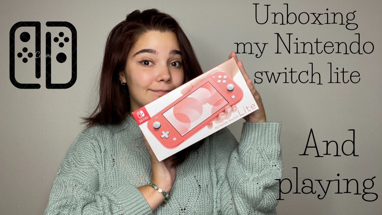 ¡Time for Unboxing! New Nintendo Switch Lite - YouTube
