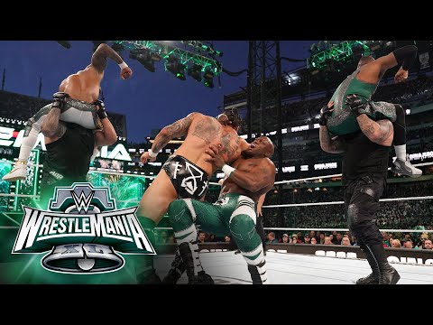 Bobby Lashley & The Street Profits vs. Final Testament: WrestleMania XL Sunday highlights