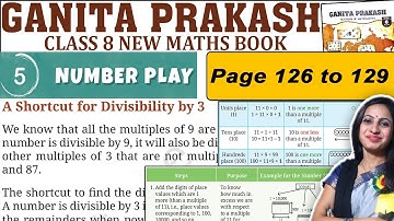 Class 8 Maths Ganita Prakash Solutions | Chapter 5 Number play | Page 126 to 129 Solutions
