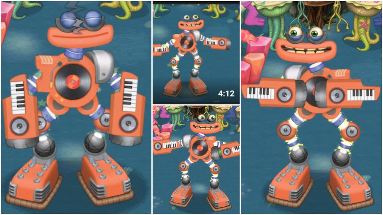 Power Up Rare Wubbox on Mirror Water Island (My Singing Monsters) YouTube