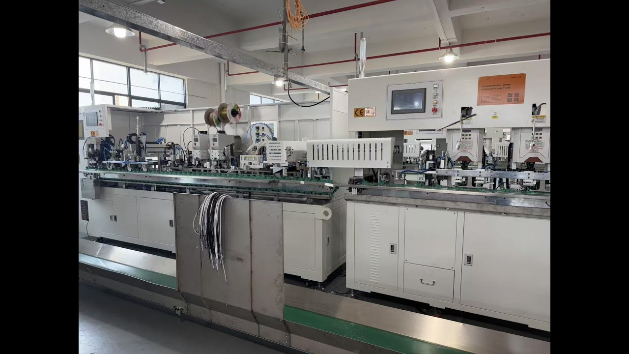 automatic plug insert lines - YouTube