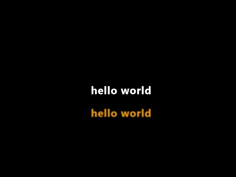 hello world using html css for beginner - YouTube