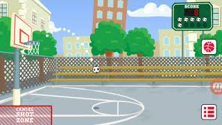 Playing Ten basket and basketball stars
