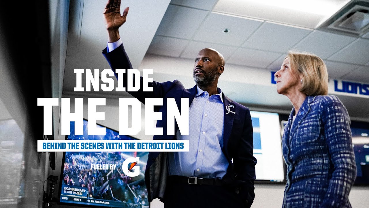 2021 Inside the Den Episode 3: Brad Holmes leads his first Detroit Lions draft