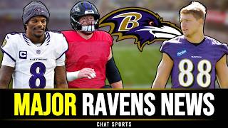MAJOR Ravens News Ft. Lamar Jackson, Cam Jurgens, Matthew Hibner + SO MUCH Ravens Injury News