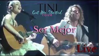 Tini Got Me Started Tour - ♪Ser Mejor♪ | Live