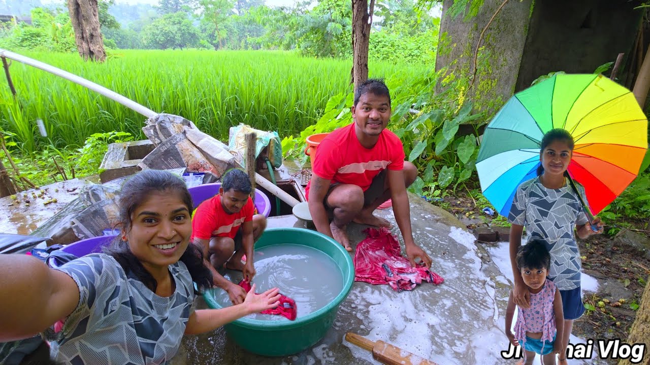 જીતુ કપડા ધોયે 🤣 કોમેડી vlog વિડિઓ || Jitu Kapda Dhoye 😂 Dangi Comedy video @Saru.Dangi.Comedy