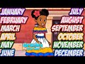 Months of the Year | English and Spanish by Gracie’s Corner | Nursery Rhymes   Kids Songs