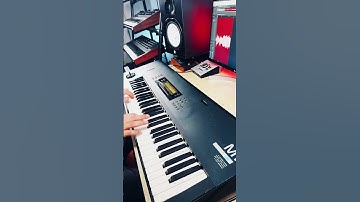 Black Box - Ride on Time on Korg M1 #korg #piano  #shorts