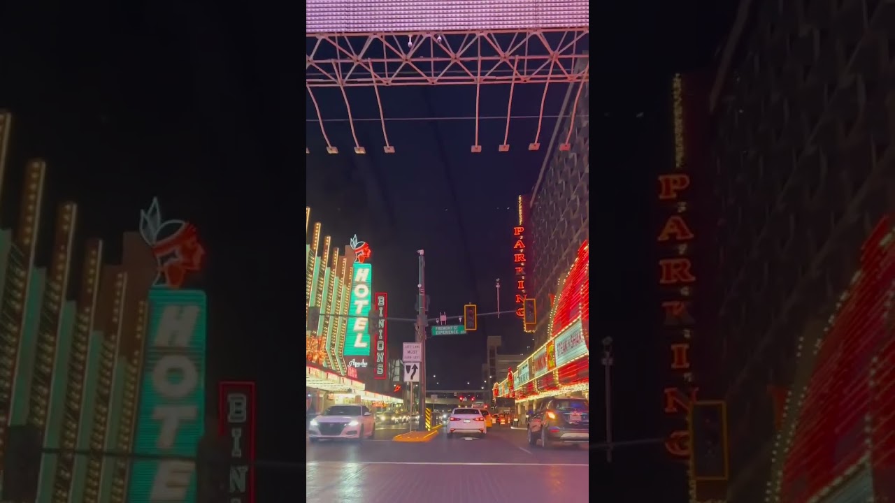 Fremont Street #vegas #parati #shorts #fyp #downtownvegas #neon #vintage #elcortez