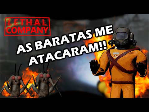 OS CARAS TEM MEDO DE BARATA - Lethal Company
