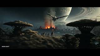 Dark Alien Planet – Cinematic AI Video (4K)