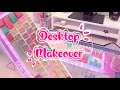Aesthetic  Desk Setup Makeover Philippines | Shopee finds | Mechanical Keyboard