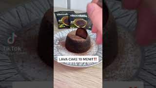 CARA MUDAH MEMBUAT LAVA CAKE CHOCOLATOS DI RUMAH