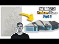 ArchiCAD Tutorial: Redrawing a plan (PART 1)