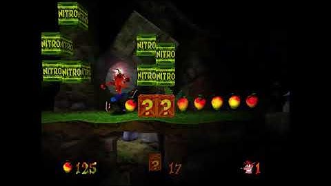 Crash Bandicoot 2 - Cortex strikes back (1997): 23. NIGHT FIGHT (1) _ relaxing & enjoyable gameplay