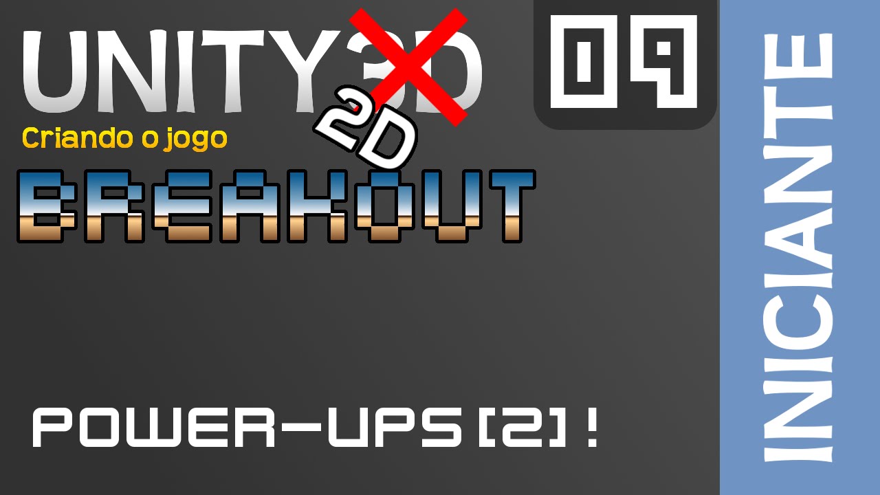 Vídeo aula Unity 3D 5 (2D) - Criando Breakout #09 (Iniciante) - YouTube