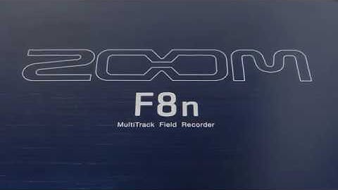 Zoom F8n Introduction