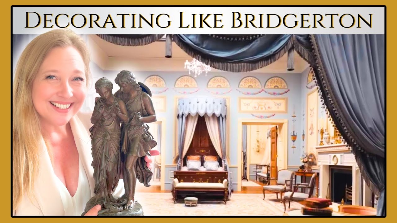 Decorating like BRIDGERTON 🏰💖 French ANTIQUE SHOPPING w Chatelains🌟🎁