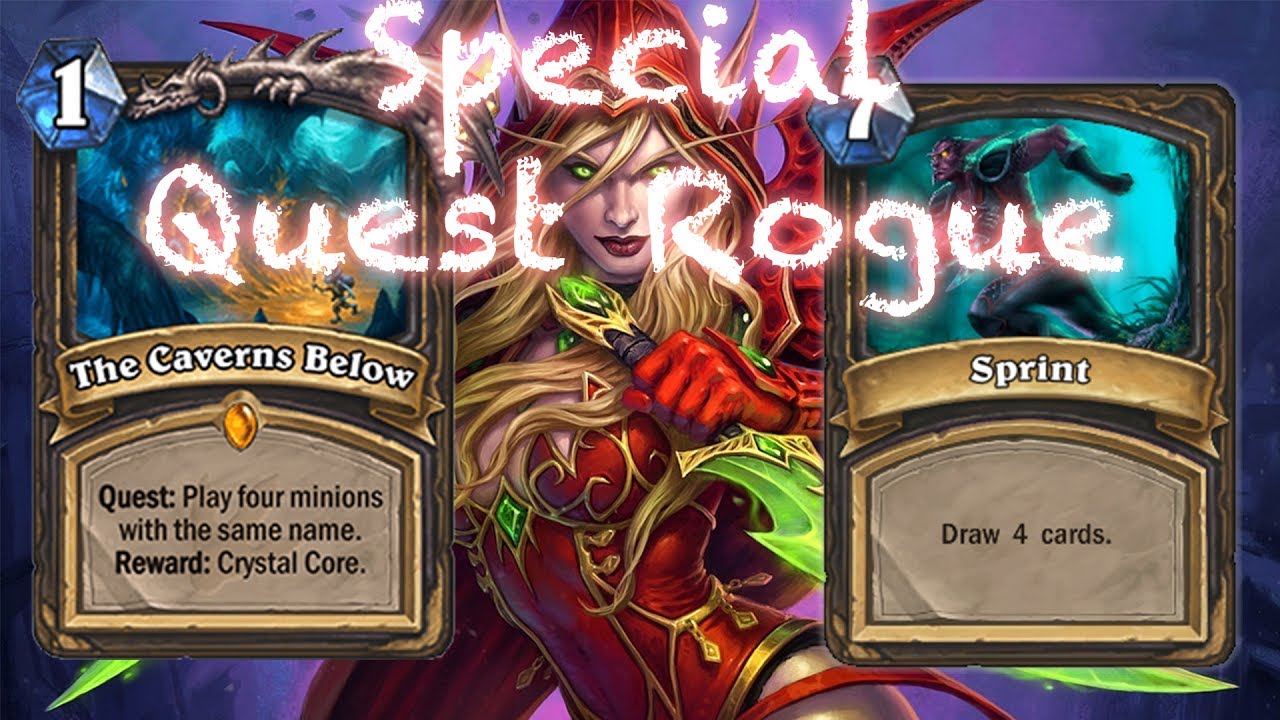 HearthStone Deck Analysis - Quest Rogue - YouTube